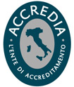 ISO 9001 certification issued by ACCREDIA