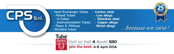 CPS srl at Tube 2016